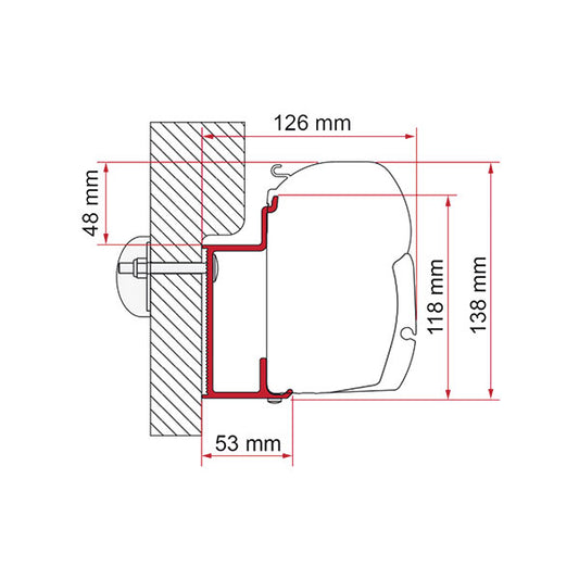 Adapter Eura Mobil Karmann 400