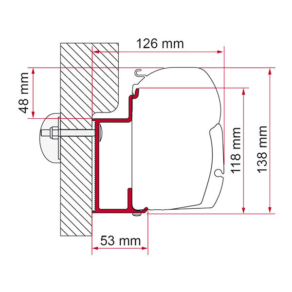 Adapter Eura Mobil Karmann 450