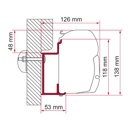 Adapter Eura Mobil Karmann 450