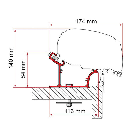 Kit Adapter Adria Caravan 450