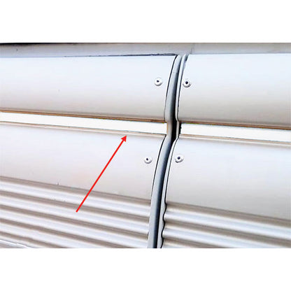 Profilo copriviti bianco • 10 m • blister