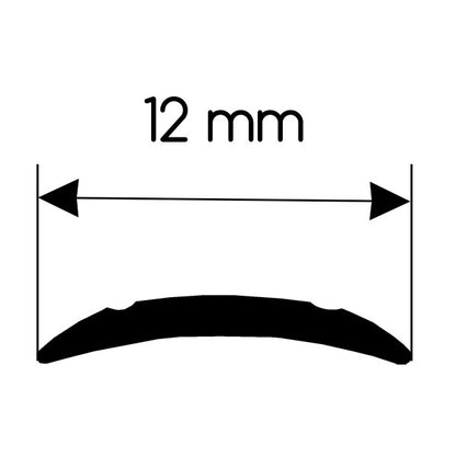 Schraubenabdeckprofil • weiß • 200 m