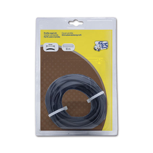 Profilo copriviti Grigio in blister 10mt