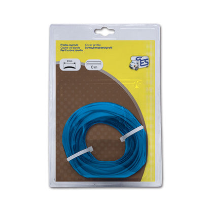 Profilo copriviti Blu in blister 10mt