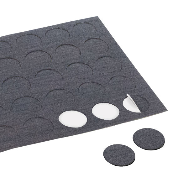 Cover adesivi wengè • Ø 13 mm