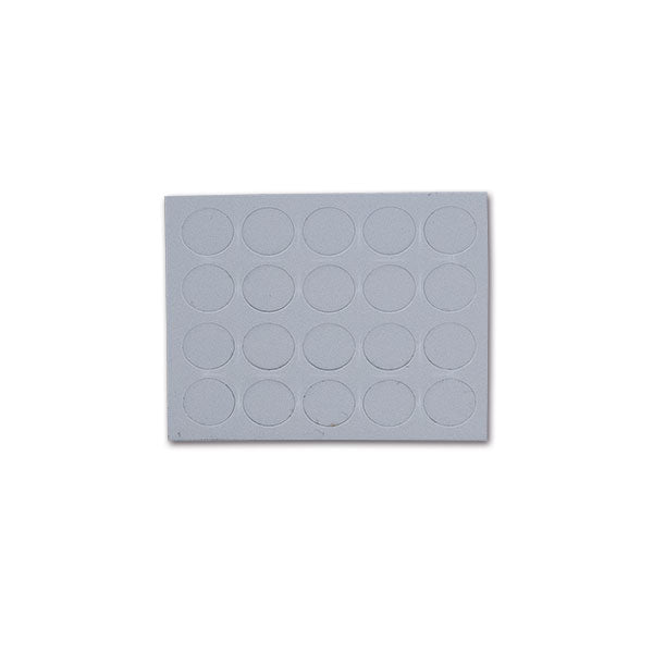Cover adesivi grigio chiaro • Ø 13 mm