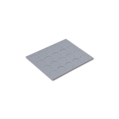 Cover adesivi grigio chiaro • Ø 13 mm