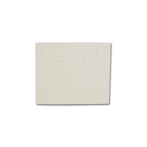 Cover adesivi avorio • Ø 13 mm