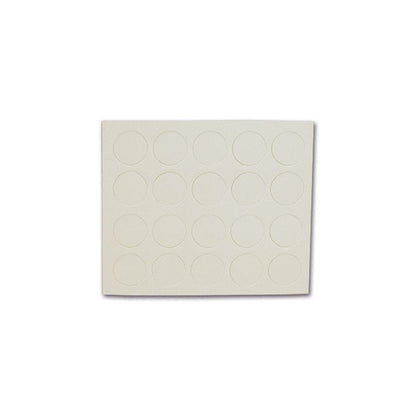 Cover adesivi avorio • Ø 13 mm