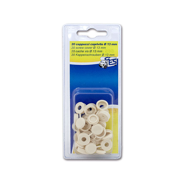 Coprivite con tappo Ø 13 • 20 pz • ocra • blister