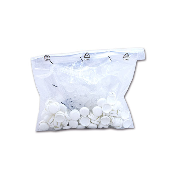 Cappuccio coprivite Ø 13 • 100 pz • bianco