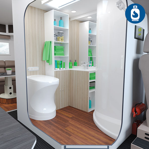 Toilette Cinderella Travel Gas