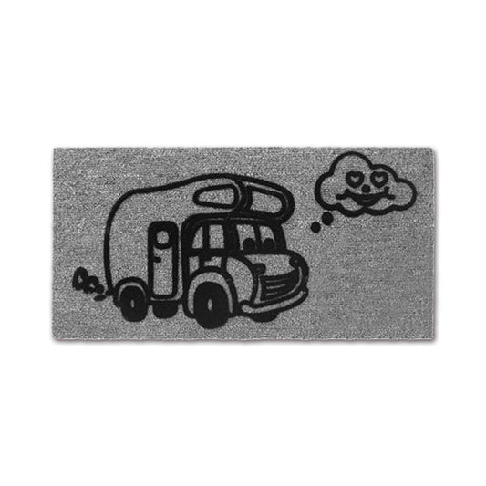 Camper-Fußmatte aus Polypropylen • 25 x 50 cm