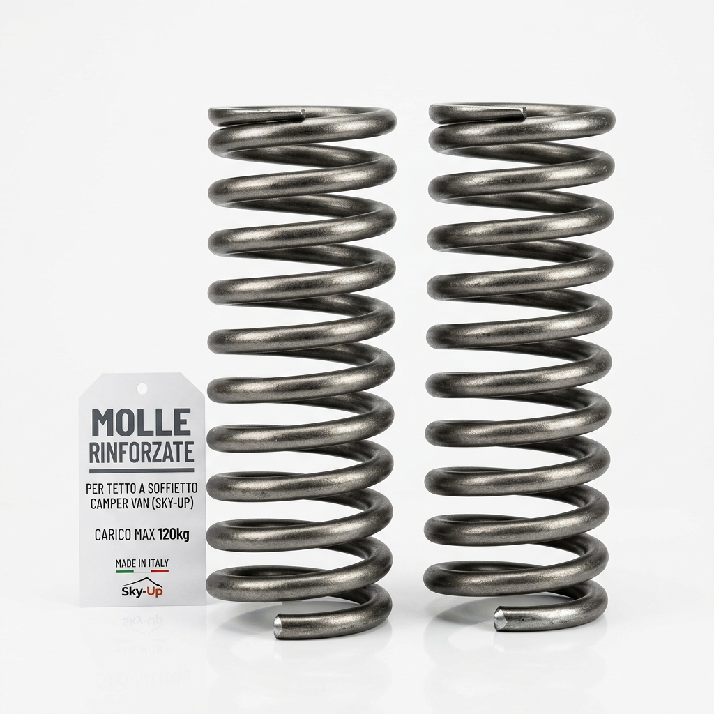 Molle rinforzate oblò e pannelli solari • Ducato